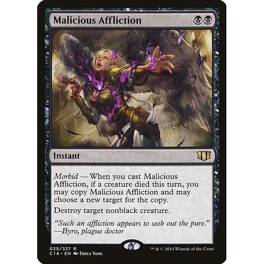 Malicious Affliction - Commander 2014 (inglés)