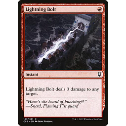 Lightning Bolt - Commander Legends: Battle for Baldur's Gate (inglés)