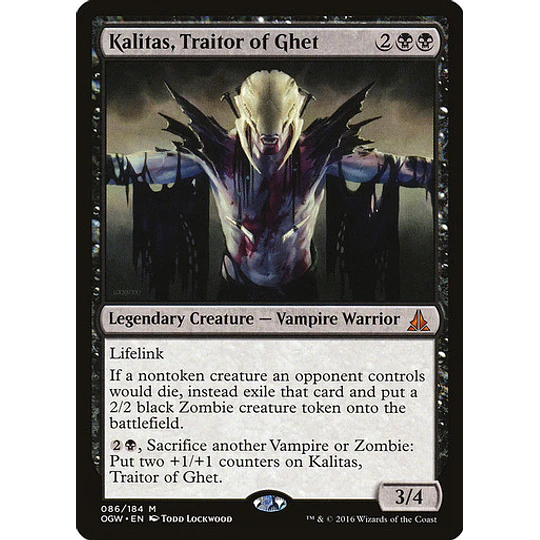Kalitas, Traitor of Ghet - Oath of the Gatewatch (inglés)
