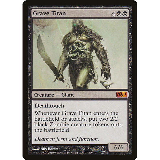 Grave Titan - 2011 Core Set (japonés)
