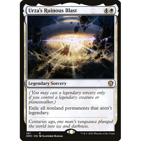 Urza's Ruinous Blast - Dominaria United Commander Decks (español)