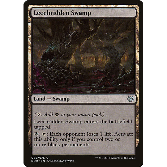 Leechridden Swamp - Duel Decks: Nissa Vs. Ob Nixilis (inglés)