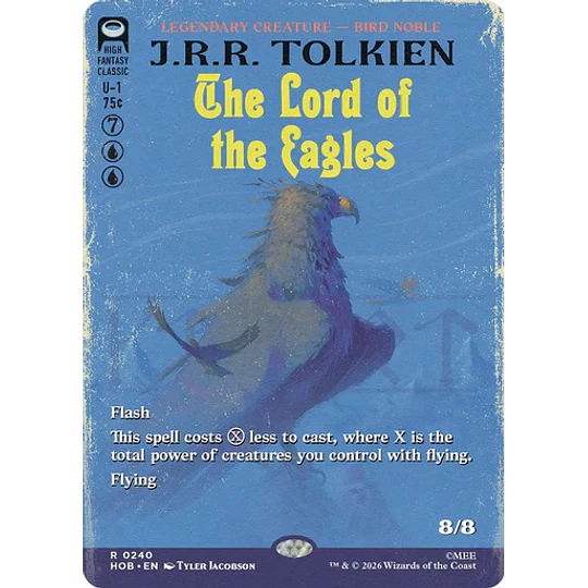 The Lord of the Eagles (0240 - Borderless) - The Hobbit Variants (inglés)