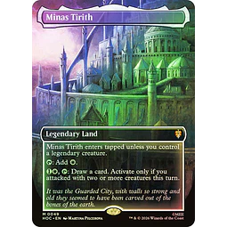 Minas Tirith (0049 - Borderless) - The Hobbit Eternal-Legal Variants Foil (inglés)