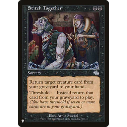 Stitch Together (Judgment) - Mystery Booster/The List (inglés)