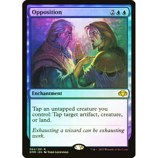 Opposition - Dominaria Remastered Foil (inglés)