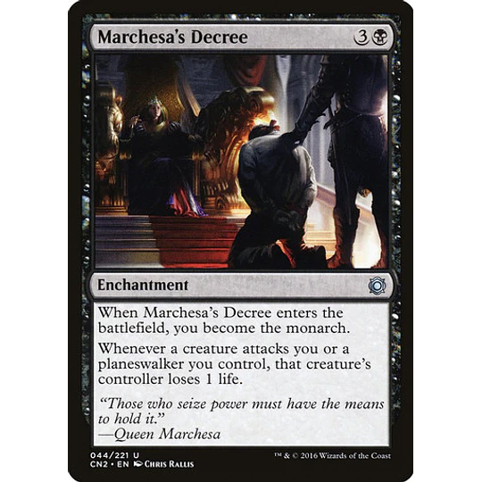 Marchesa's Decree - Conspiracy - Take the Crown (inglés)