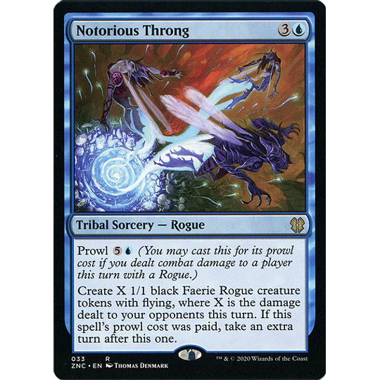 Notorious Throng - Zendikar Rising Commander Decks (español)