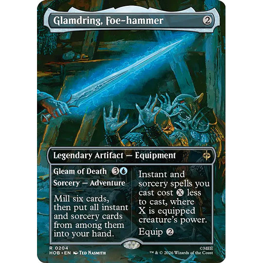 Glamdring, Foe-hammer (0204 - Borderless) - The Hobbit Variants (inglés)