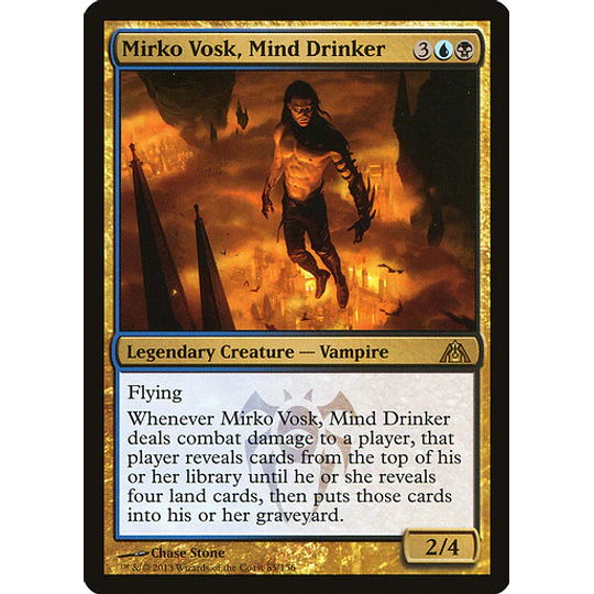 Mirko Vosk, Mind Drinker - Dragon's Maze (español)