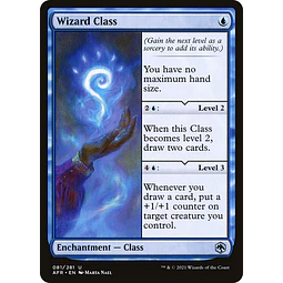 Wizard Class - Adventures in the Forgotten Realms (inglés)