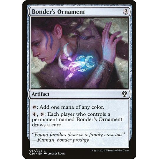 Bonder's Ornament - Commander 2020 (inglés)