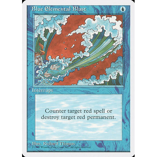  Blue Elemental Blast - 4th Edition (inglés)