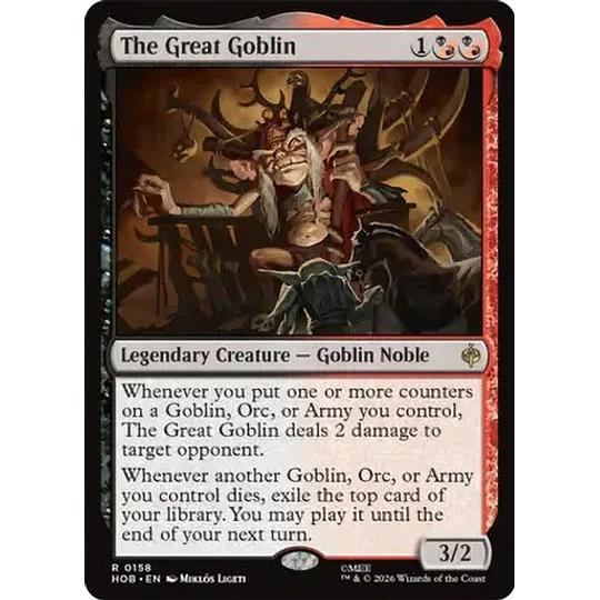 The Great Goblin - Commander / EDH