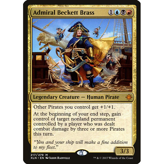 Admiral Beckett Brass - Commander / EDH