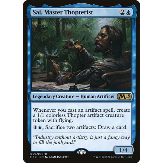 Sai, Master Thopterist - Commander / EDH
