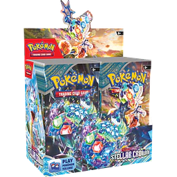 Pokemon TCG Scarlet & Violet - Stellar Crown - Booster Box (inglés)