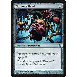Gorgon's Head - Born of the Gods (inglés)