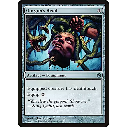 Gorgon's Head - Born of the Gods (inglés)