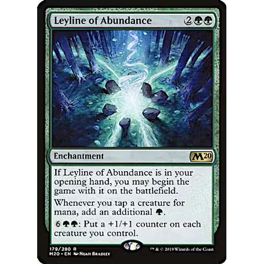 Leyline of Abundance - Core Set 2020 (inglés)
