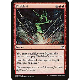 Fireblast (Jace vs Chandra) - Duel Decks: Anthology (inglés)
