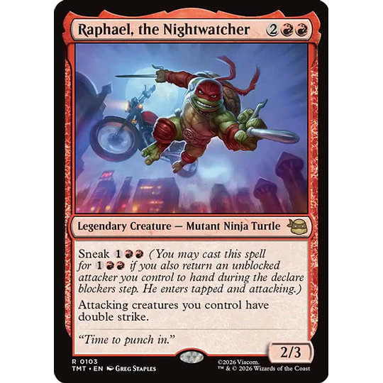 Raphael, the Nightwatcher - Teenage Mutant Ninja Turtles (inglés)
