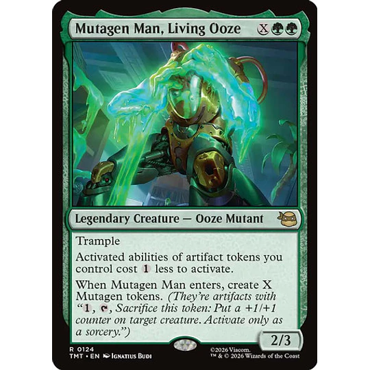 Mutagen Man, Living Ooze - Teenage Mutant Ninja Turtles (inglés)