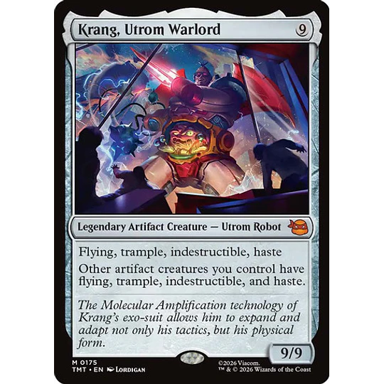 Krang, Utrom Warlord - Teenage Mutant Ninja Turtles (inglés)