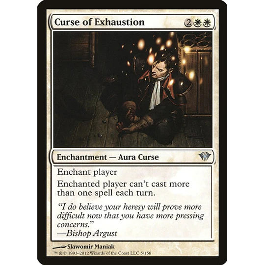 Curse of Exhaustion - Dark Ascension (inglés)