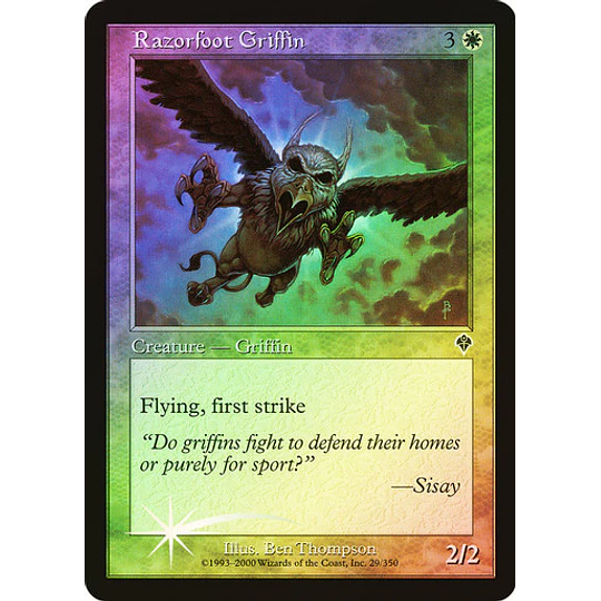 Razorfoot Griffin - Invasion Foil (inglés)