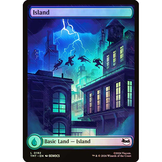 Island (0192) - Teenage Mutant Ninja Turtles Foil (inglés)