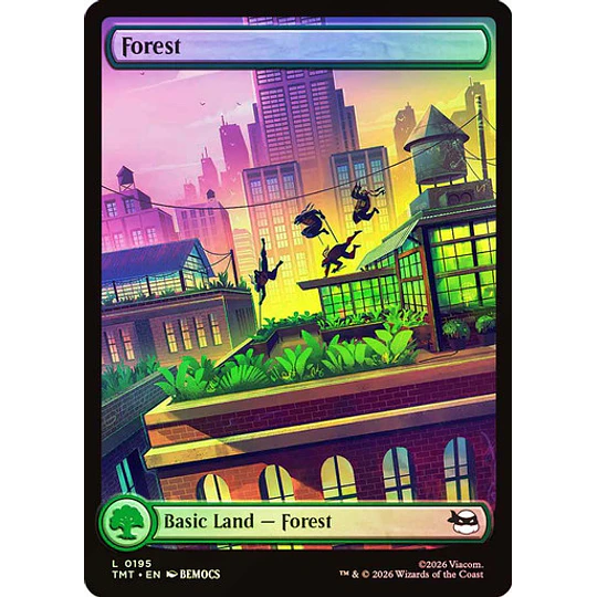 Forest (0195) - Teenage Mutant Ninja Turtles Foil (inglés)