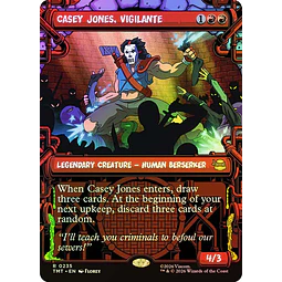 Casey Jones, Vigilante (0235 - Showcase) - Teenage Mutant Ninja Turtles Variants Foil (inglés)