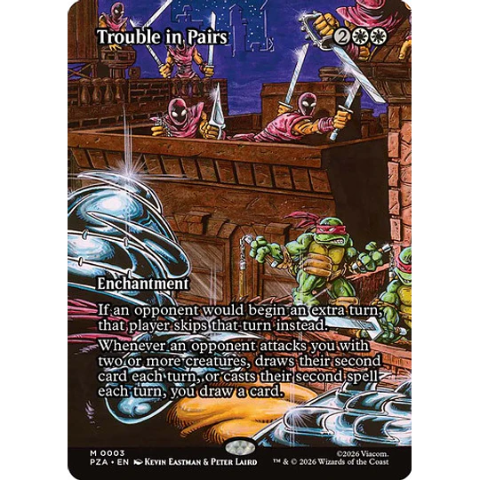 Trouble in Pairs - Teenage Mutant Ninja Turtles Source Material Cards (inglés)