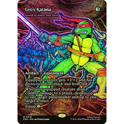 Sword of Sinew and Steel (Leo's Katana) - Teenage Mutant Ninja Turtles Source Material Cards (inglés)