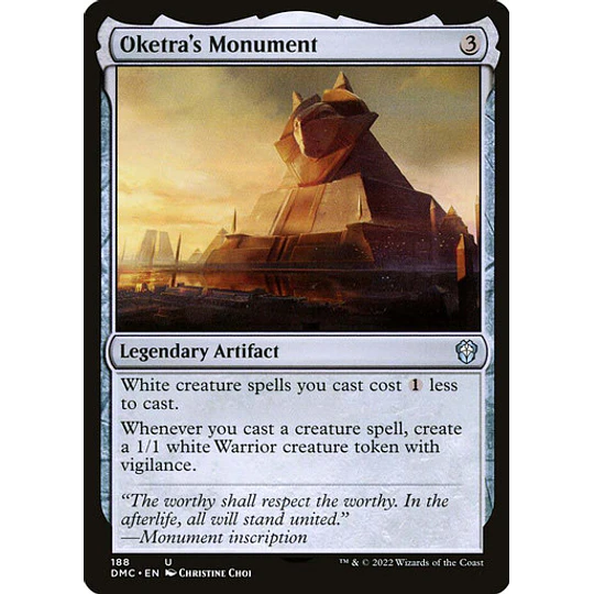 Oketra's Monument - Dominaria United Commander Decks (español)