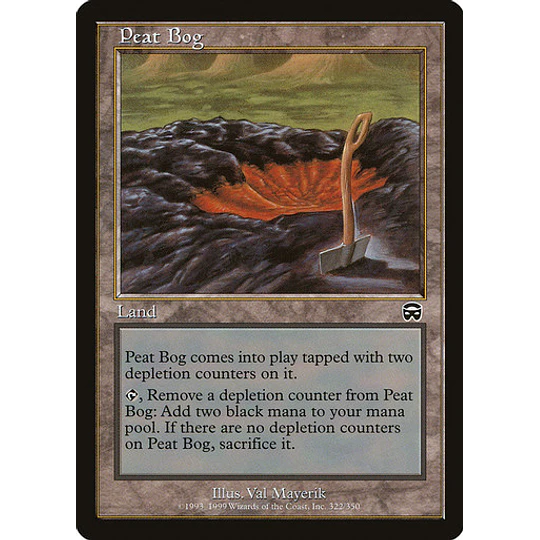 Peat Bog - Mercadian Masques (inglés)