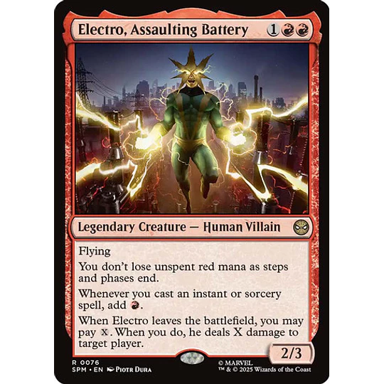 Electro, Assaulting Battery - Marvel's Spider-Man (español)
