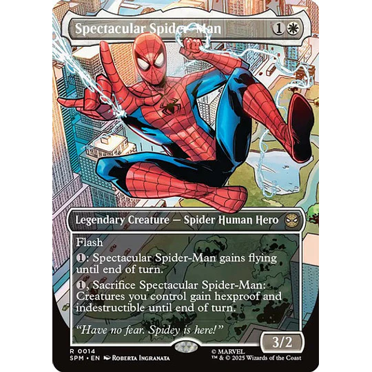 Spectacular Spider-Man (0014 - Borderless) - Marvel's Spider-Man Variants (español)
