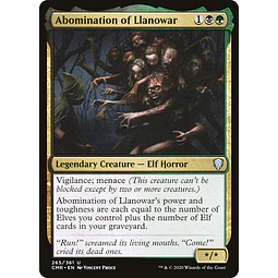 Abomination of Llanowar - Commander Legends (inglés)