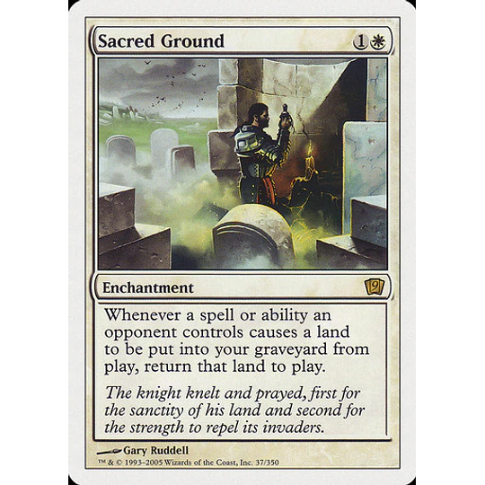 Sacred Ground - 8th Edition (español)