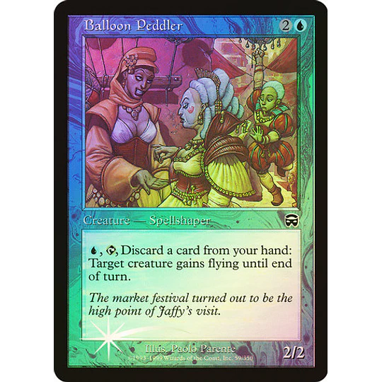 Balloon Peddler - Mercadian Masques Foil (español)