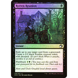 Rotten Reunion - Innistrad: Midnight Hunt Foil (inglés)