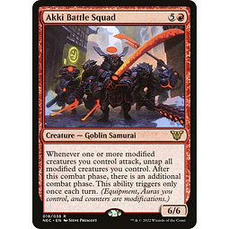 Akki Battle Squad - Kamigawa: Neon Dynasty Commander Decks (inglés)