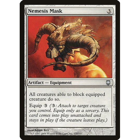 Nemesis Mask - Darksteel (español)