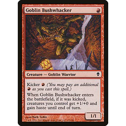 Goblin Bushwhacker - Zendikar (español)