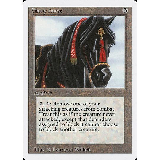 Ebony Horse - 3rd Edition (inglés)