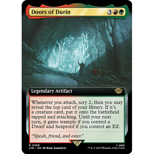 Doors of Durin (0368 - Extended Art) - The Lord of the Rings: Tales of Middle-earth Variants (inglés)