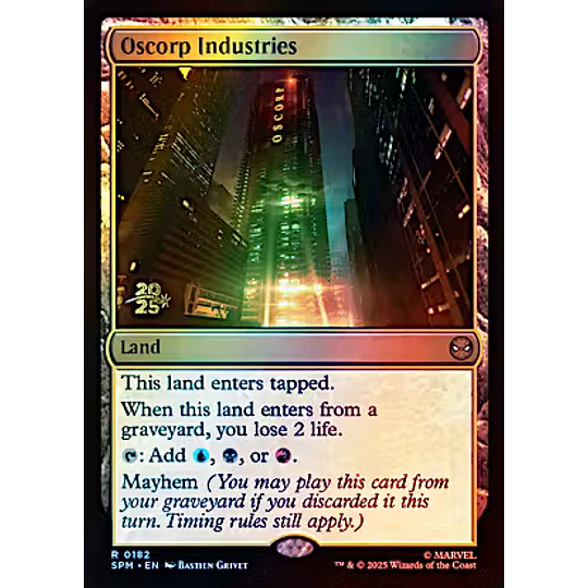 Oscorp Industries (Prerelease Foil) - Promotional (español)