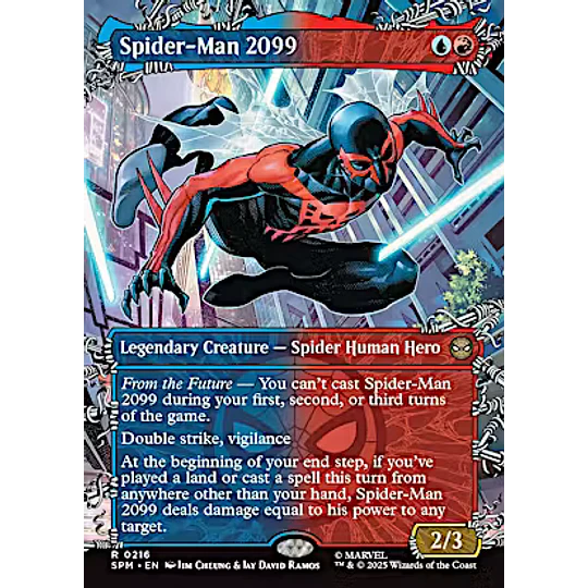 Spider-Man 2099 (0216 - Borderless) - Marvel's Spider-Man Variants (español)